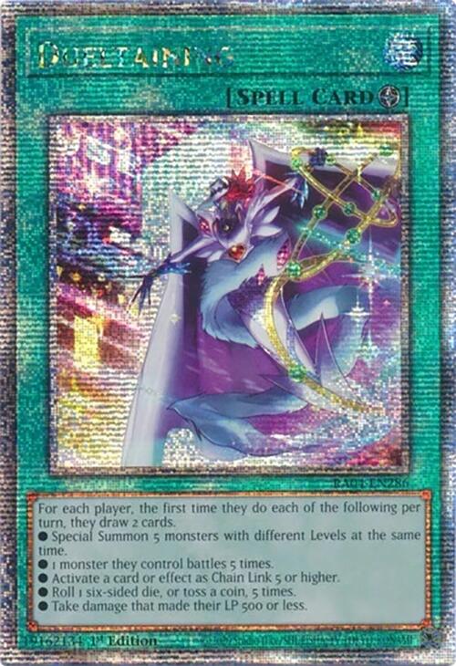 Dueltaining [RA04-EN286] Quarter Century Secret Rare | Galaxy Games LLC