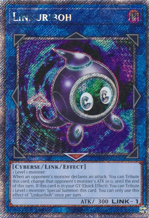 Linkuriboh [RA04-EN291] Platinum Secret Rare | Galaxy Games LLC
