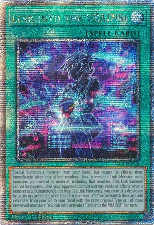 Link into the VRAINS! [RA04-EN294] Quarter Century Secret Rare | Galaxy Games LLC