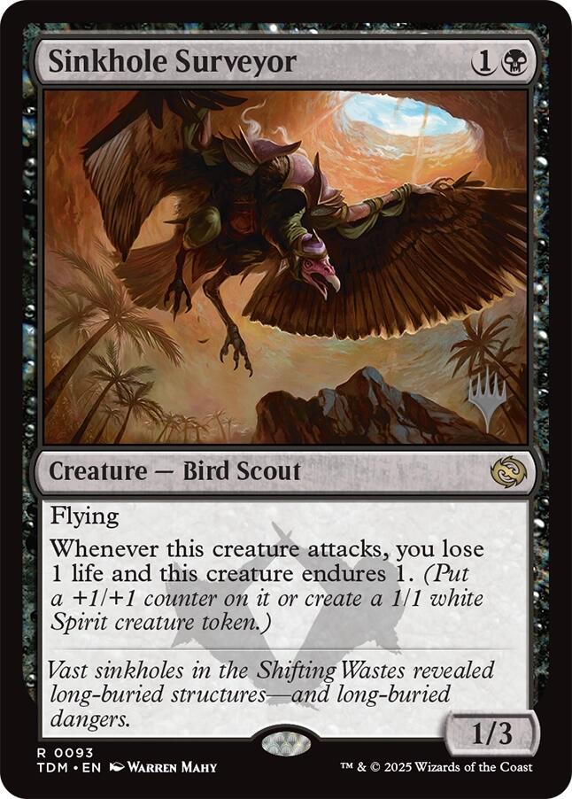 Sinkhole Surveyor [Tarkir: Dragonstorm Promos] | Galaxy Games LLC
