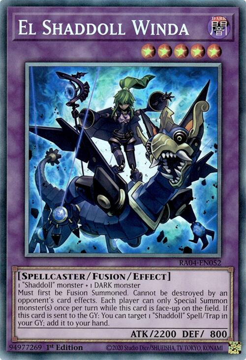 El Shaddoll Winda [RA04-EN052] Prismatic Collector's Rare | Galaxy Games LLC
