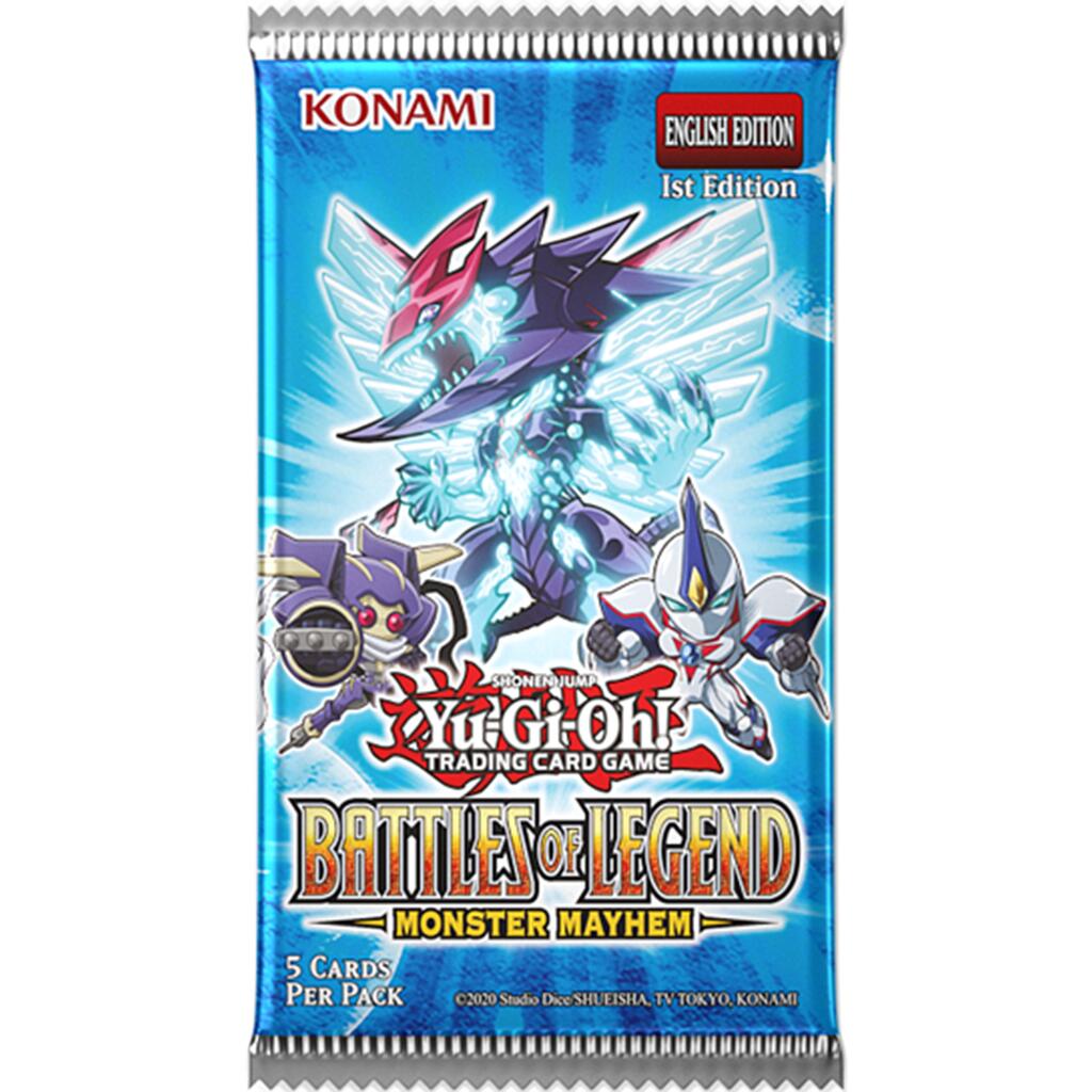 Battles of Legend: Monster Mayhem - Booster Pack (1st Edition) | Galaxy Games LLC