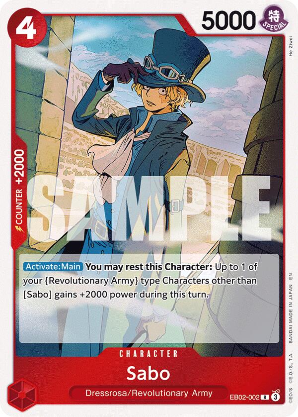 Sabo [Extra Booster: Anime 25th Collection] | Galaxy Games LLC