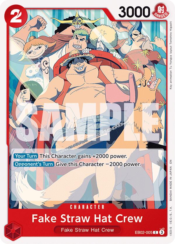 Fake Straw Hat Crew [Extra Booster: Anime 25th Collection] | Galaxy Games LLC