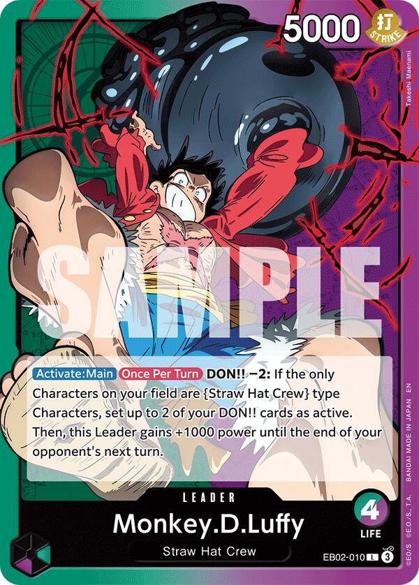 Monkey.D.Luffy (010) [Extra Booster: Anime 25th Collection] | Galaxy Games LLC