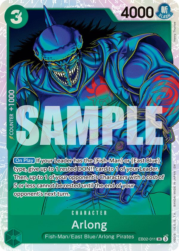 Arlong [Extra Booster: Anime 25th Collection] | Galaxy Games LLC