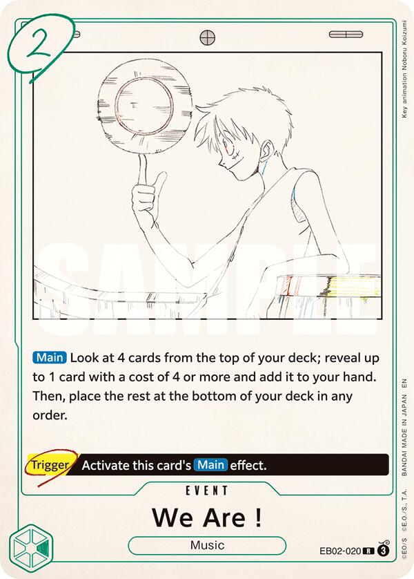 We Are! [Extra Booster: Anime 25th Collection] | Galaxy Games LLC