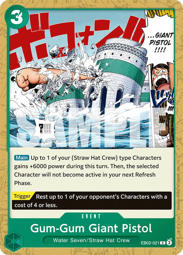 Gum-Gum Giant Pistol [Extra Booster: Anime 25th Collection] | Galaxy Games LLC