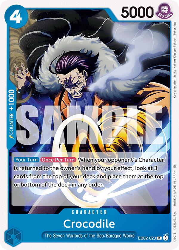 Crocodile [Extra Booster: Anime 25th Collection] | Galaxy Games LLC