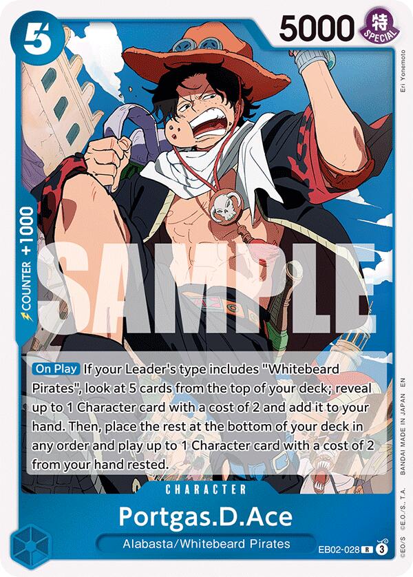 Portgas.D.Ace [Extra Booster: Anime 25th Collection] | Galaxy Games LLC