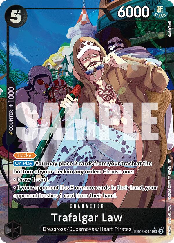 Trafalgar Law (Alternate Art) [Extra Booster: Anime 25th Collection] | Galaxy Games LLC
