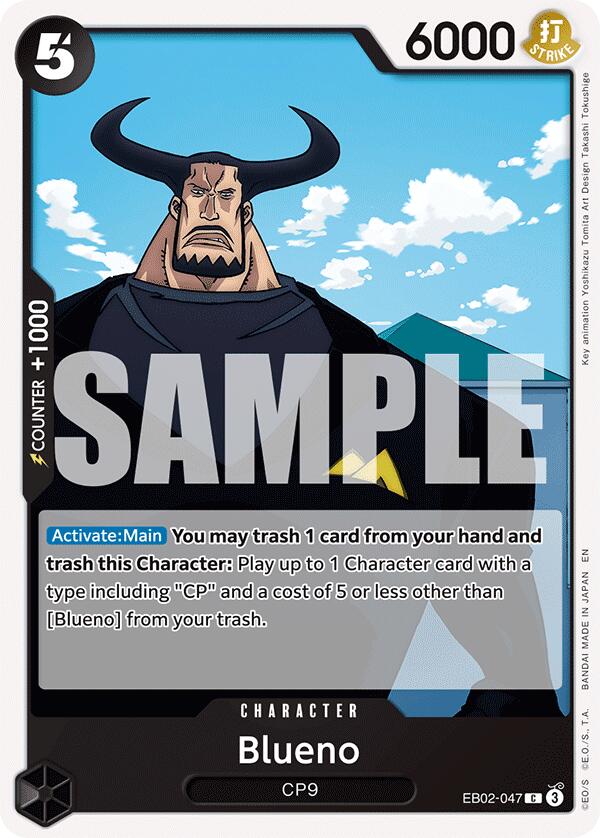 Blueno [Extra Booster: Anime 25th Collection] | Galaxy Games LLC