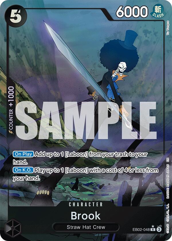 Brook (Alternate Art) [Extra Booster: Anime 25th Collection] | Galaxy Games LLC