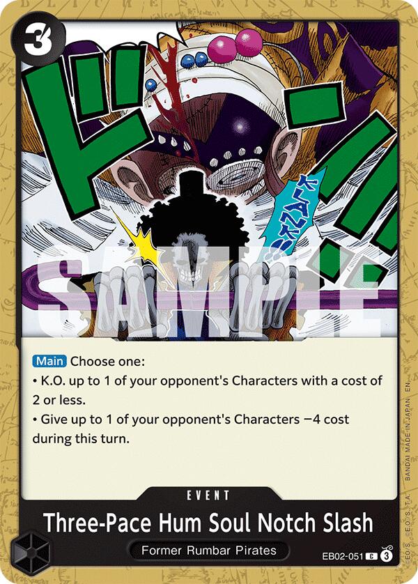 Three-Pace Hum Soul Notch Slash [Extra Booster: Anime 25th Collection] | Galaxy Games LLC