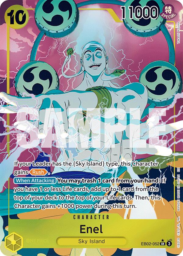 Enel (Alternate Art) [Extra Booster: Anime 25th Collection] | Galaxy Games LLC