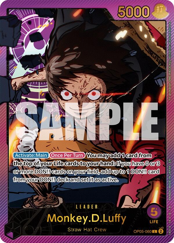 Monkey.D.Luffy (SPR) [Extra Booster: Anime 25th Collection] | Galaxy Games LLC