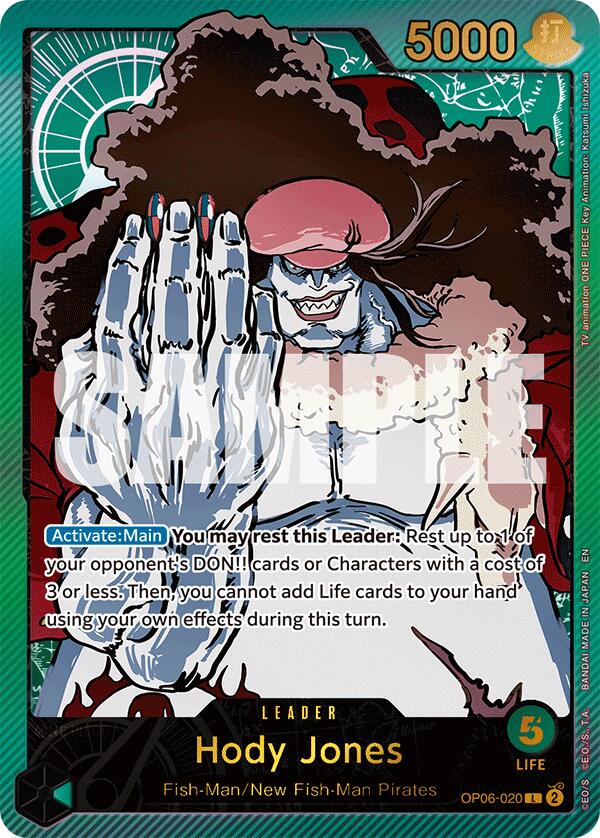 Hody Jones (SPR) [Extra Booster: Anime 25th Collection] | Galaxy Games LLC