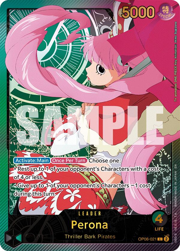 Perona (SPR) [Extra Booster: Anime 25th Collection] | Galaxy Games LLC