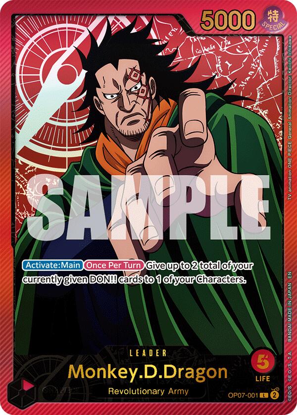 Monkey.D.Dragon (SPR) [Extra Booster: Anime 25th Collection] | Galaxy Games LLC