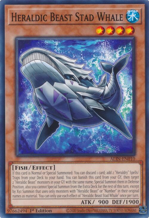 Heraldic Beast Stad Whale [ALIN-EN010] Common | Galaxy Games LLC