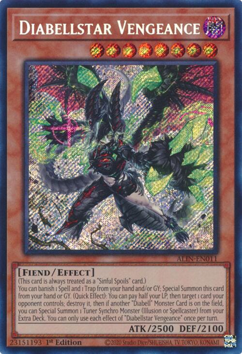 Diabellstar Vengeance [ALIN-EN011] Secret Rare | Galaxy Games LLC