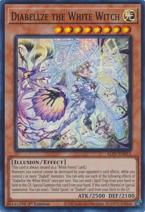 Diabellze the White Witch [ALIN-EN012] Super Rare | Galaxy Games LLC