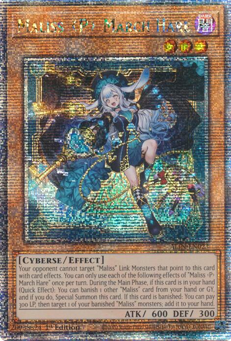 Maliss P March Hare [ALIN-EN023] Quarter Century Secret Rare | Galaxy Games LLC