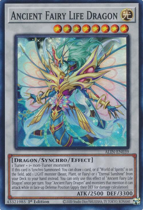 Ancient Fairy Life Dragon [ALIN-EN039] Super Rare | Galaxy Games LLC