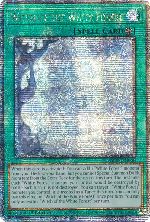 Witch of the White Forest [ALIN-EN058] Quarter Century Secret Rare | Galaxy Games LLC
