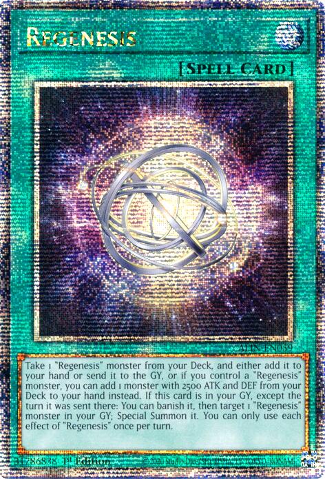 Regenesis [ALIN-EN059] Quarter Century Secret Rare | Galaxy Games LLC