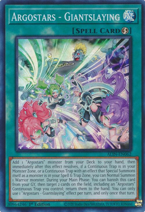 Argostars - Giantslaying [ALIN-EN062] Super Rare | Galaxy Games LLC