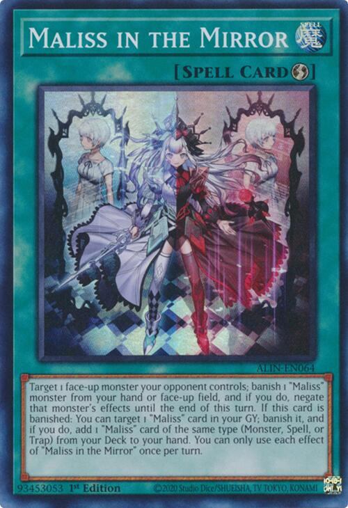 Maliss in the Mirror [ALIN-EN064] Super Rare | Galaxy Games LLC