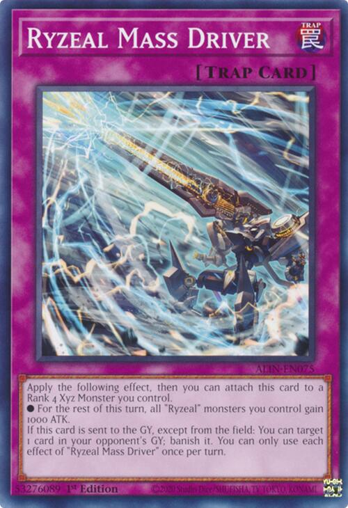 Ryzeal Mass Driver [ALIN-EN075] Common | Galaxy Games LLC