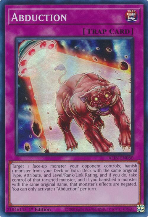 Abduction [ALIN-EN080] Super Rare | Galaxy Games LLC