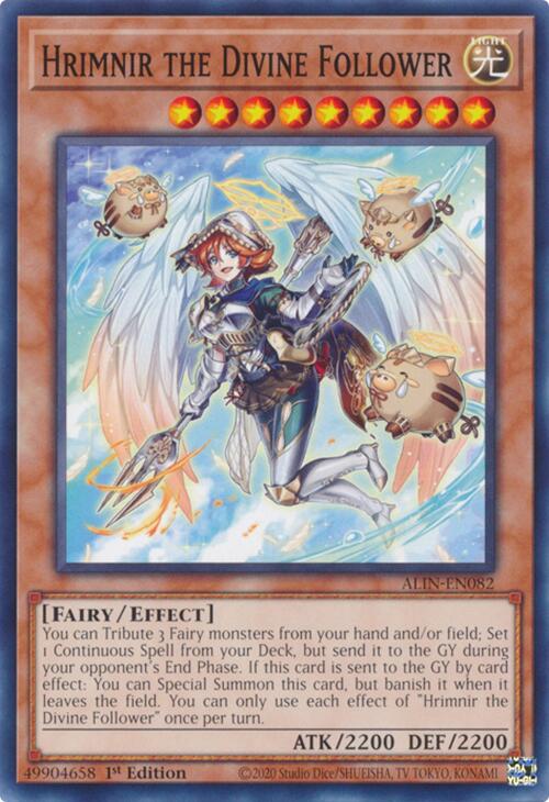 Hrimnir the Divine Follower [ALIN-EN082] Common | Galaxy Games LLC