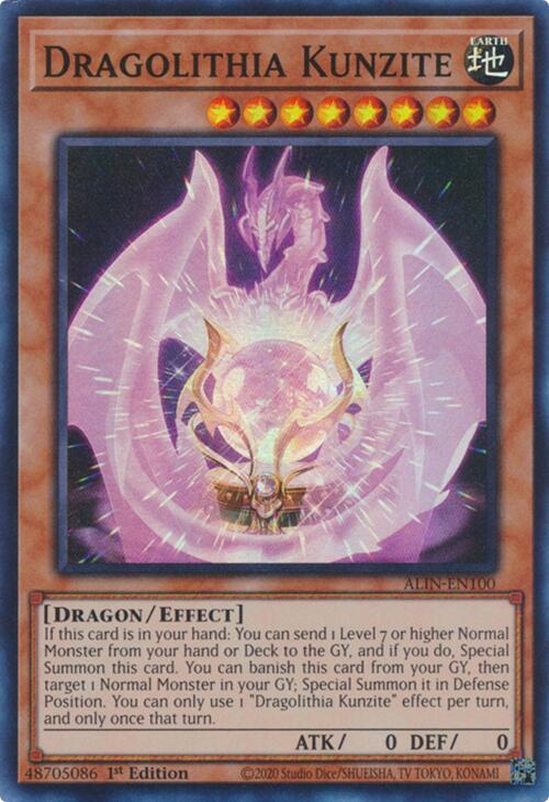 Dragolithia Kunzite [ALIN-EN100] Super Rare | Galaxy Games LLC