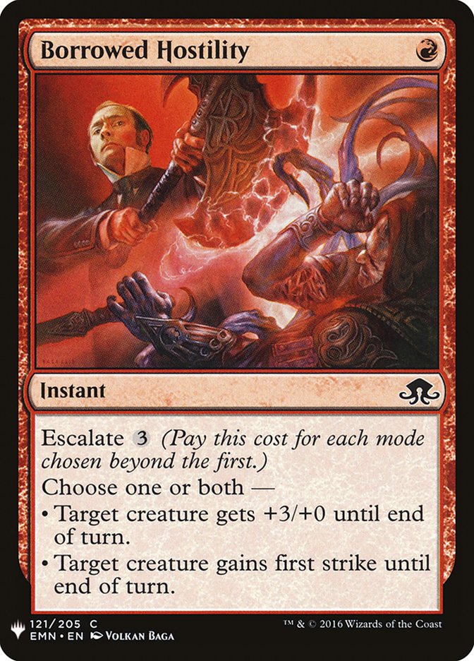 Borrowed Hostility [Mystery Booster] | Galaxy Games LLC