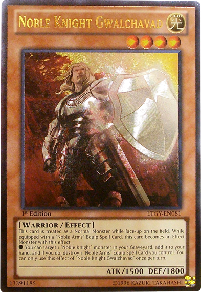 Noble Knight Gwalchavad [LTGY-EN081] Ultimate Rare | Galaxy Games LLC
