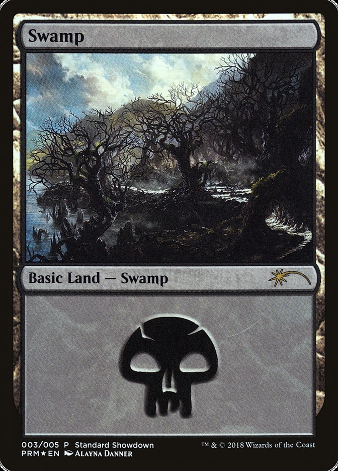 Swamp (Alayna Danner) [Standard Showdown Promos] | Galaxy Games LLC