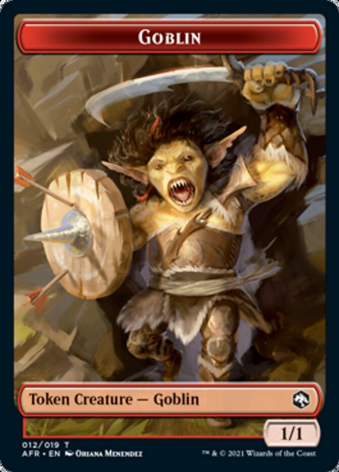Dungeon of the Mad Mage // Goblin Double-Sided Token [Dungeons & Dragons: Adventures in the Forgotten Realms Tokens] | Galaxy Games LLC