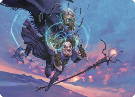Zur, Eternal Schemer Art Card 1 [Dominaria United Art Series] | Galaxy Games LLC