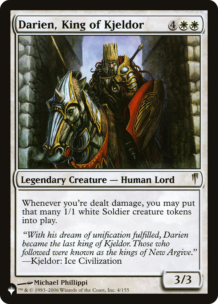 Darien, King of Kjeldor [The List] | Galaxy Games LLC