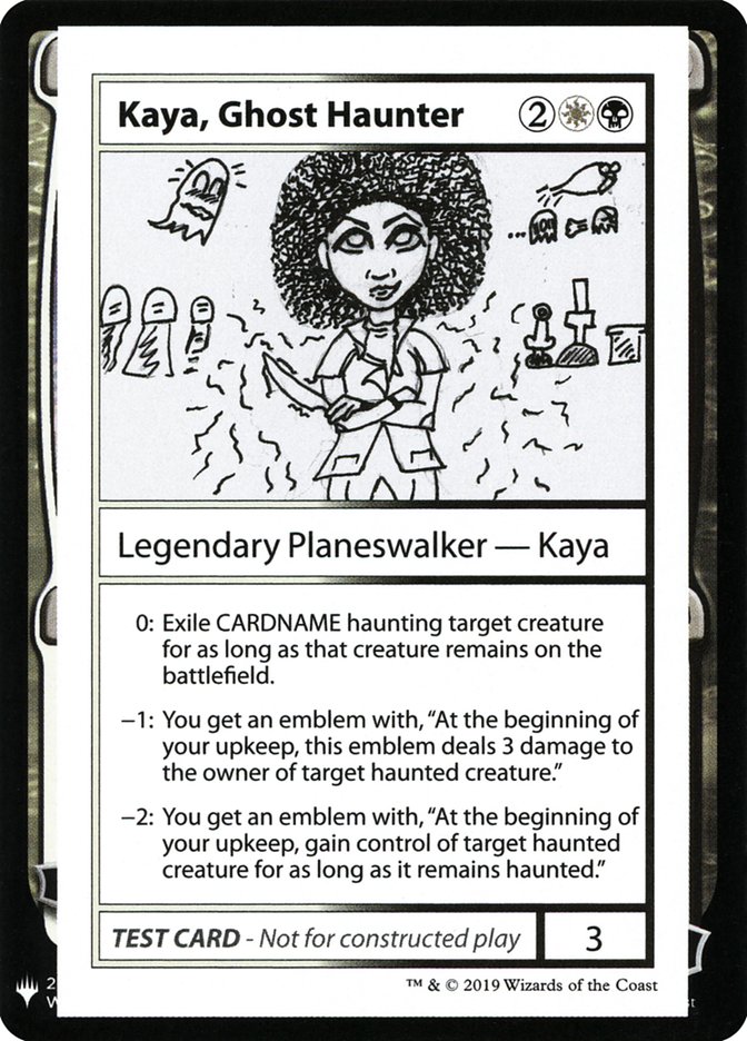 Kaya, Ghost Haunter [Mystery Booster Playtest Cards] | Galaxy Games LLC