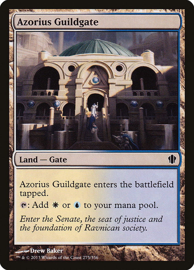 Azorius Guildgate [Commander 2013] | Galaxy Games LLC