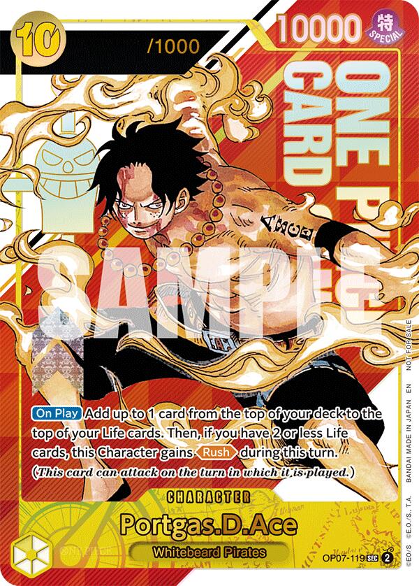 Portgas.D.Ace (Serial Numbered) [One Piece Promotion Cards] | Galaxy Games LLC