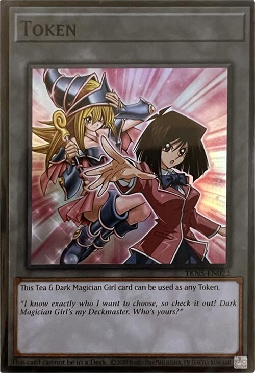 Token (Tea & Dark Magician Girl) [TKN5-EN022] Super Rare | Galaxy Games LLC
