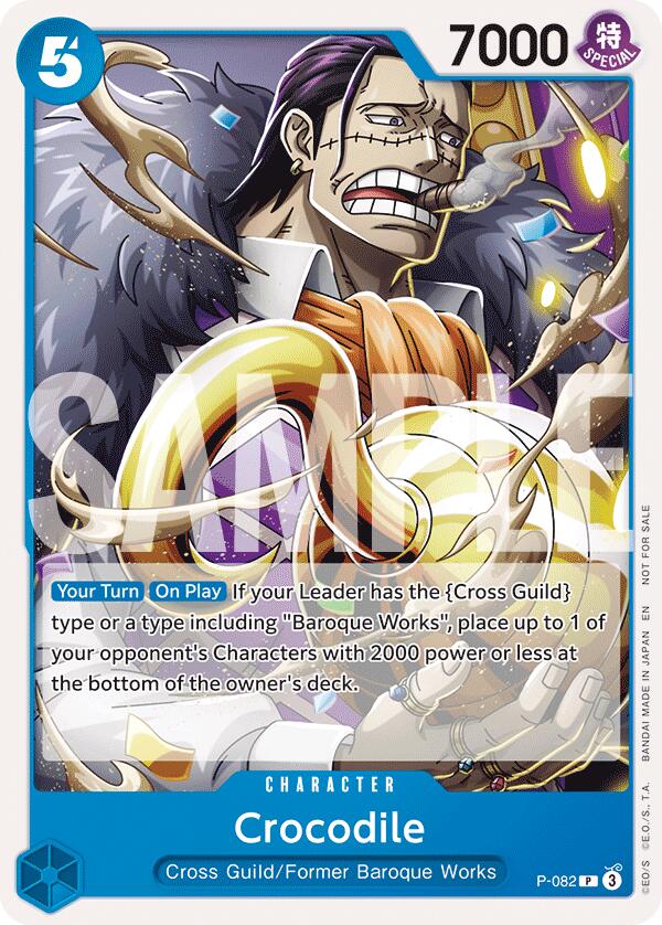 Crocodile (Store 2-on-2 Battle 2025) [One Piece Promotion Cards] | Galaxy Games LLC