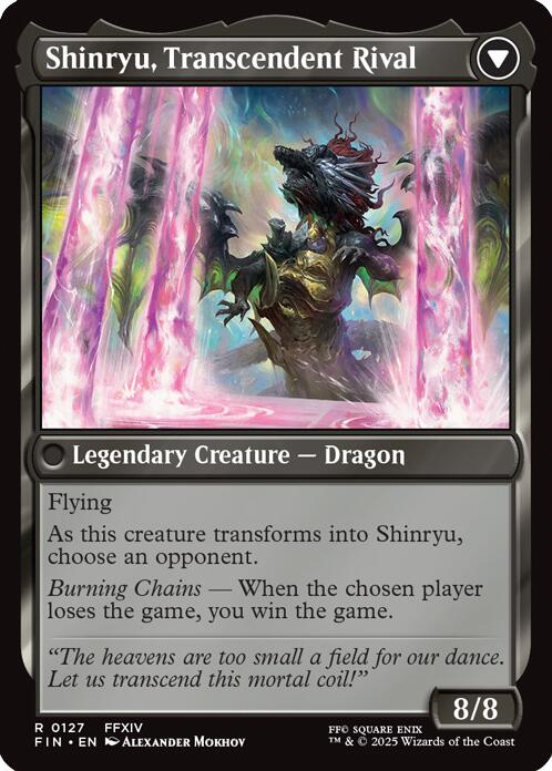 Zenos yae Galvus // Shinryu, Transcendent Rival [FINAL FANTASY] | Galaxy Games LLC