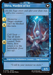 Jill, Shiva's Dominant // Shiva, Warden of Ice (Extended Art) [FINAL FANTASY] | Galaxy Games LLC
