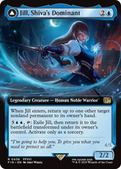 Jill, Shiva's Dominant // Shiva, Warden of Ice (Extended Art) [FINAL FANTASY] | Galaxy Games LLC